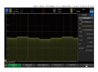 Simulate the flicker characteristics of power grid