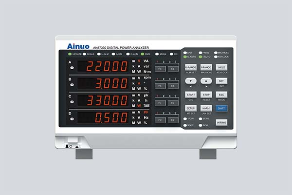 Ainuo three-phase power analyzer AN87330(F) Ainuo three-phase power analyzer AN87330(F)