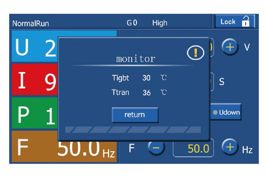 online monitoring function