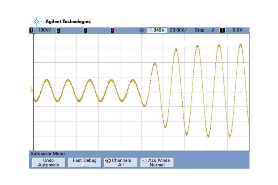 adjust voltage during working