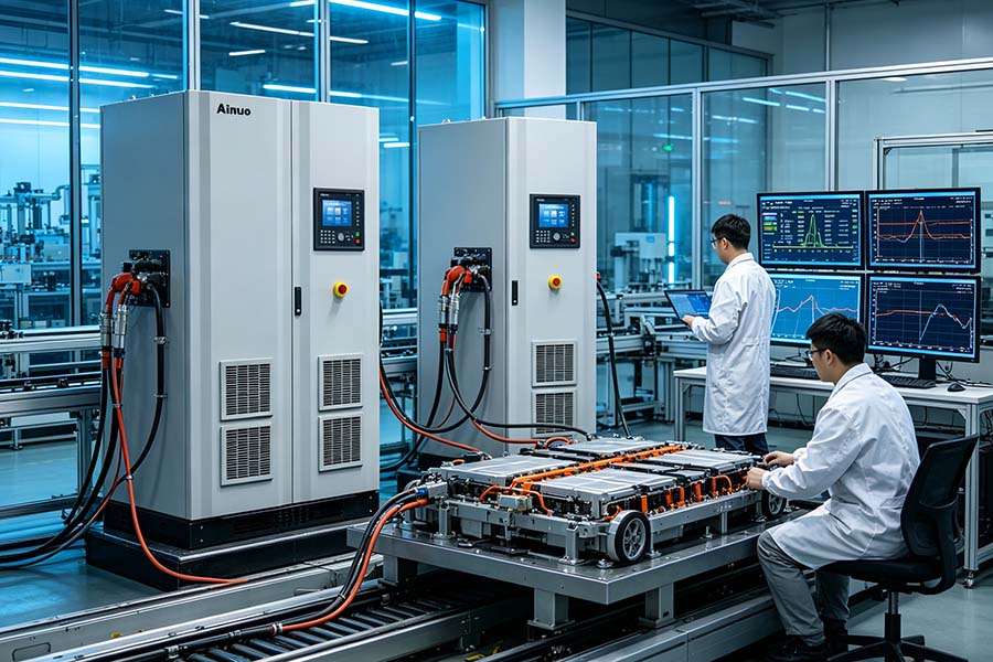 Ainuo Battery Simulator DC Power Supply for EV Testing