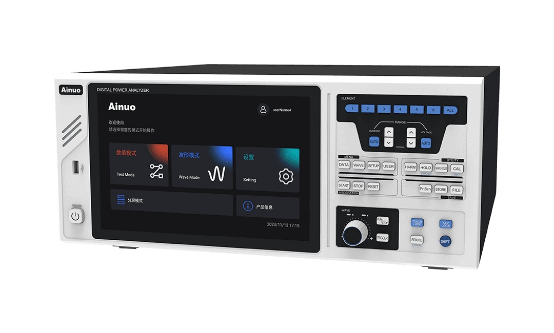 Multi-channel high precision power analyzer ANPA3000(F)