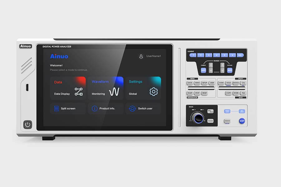 Ainuo multi-channel power analyzer ANPA4000(F)